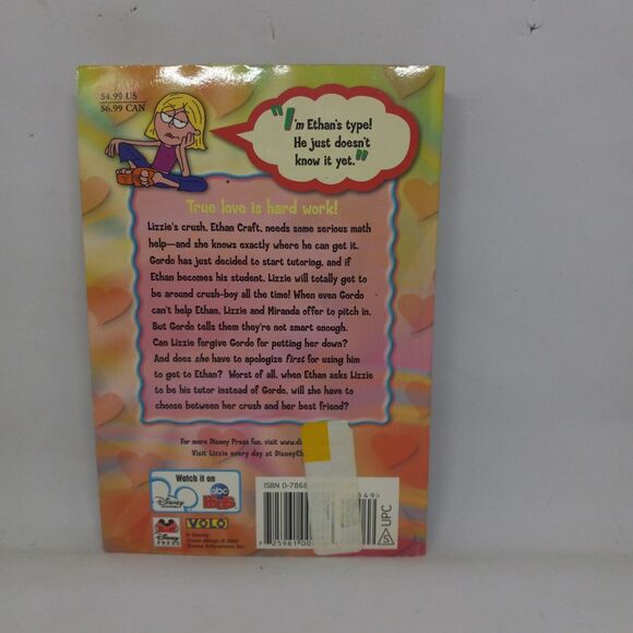 Disney Lizzie Mcguire #10: Lizzie Loves Ethan Paperback-2003-1st/2nd-Vtg-Good - Picture 2 of 9